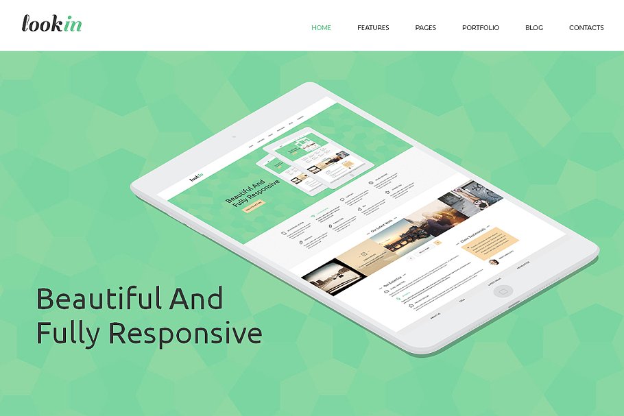Download Look In Bootstrap Responsive Theme