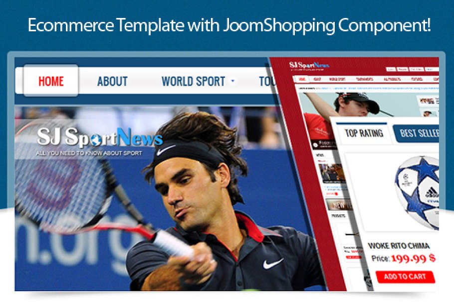 Download SJ Sport News with JoomShopping