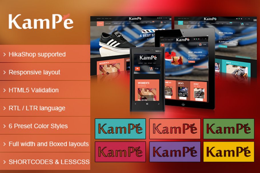 Download SJ Kampe with HikaShop & K2