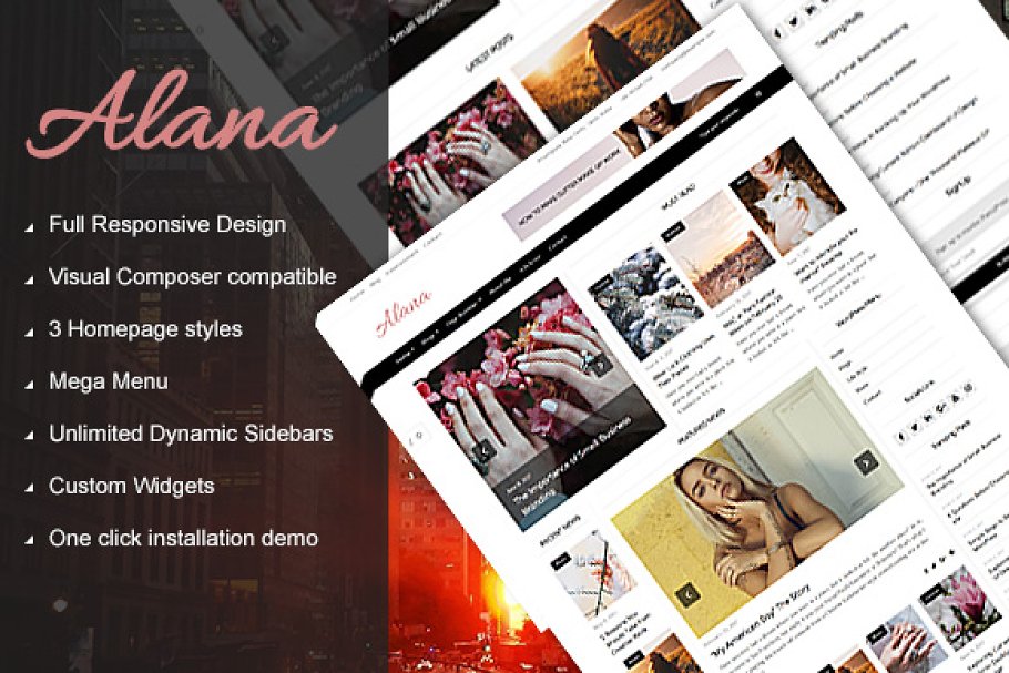 Download Alana - Magazine WordPress Theme