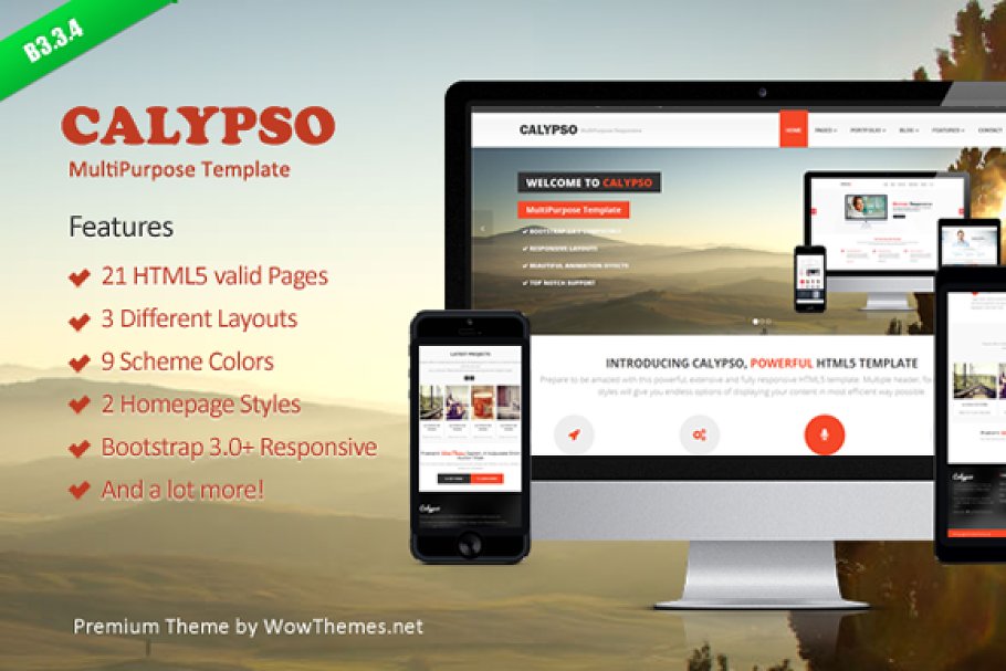 Download Calypso - HTML Template