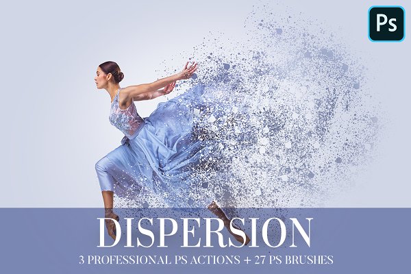 Download Photoshop Actions - Dispersion