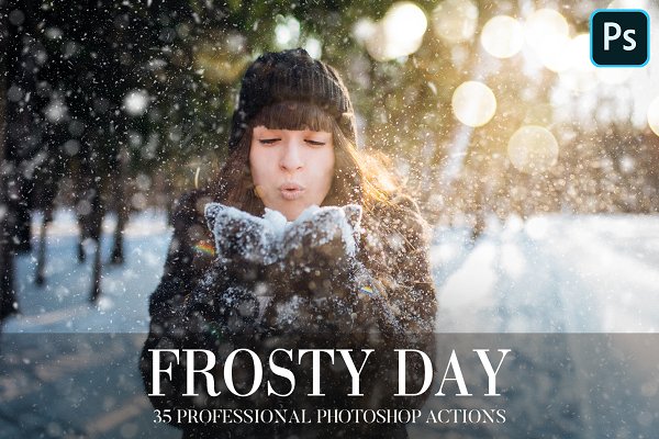 Download Photoshop Actions - Frosty Day
