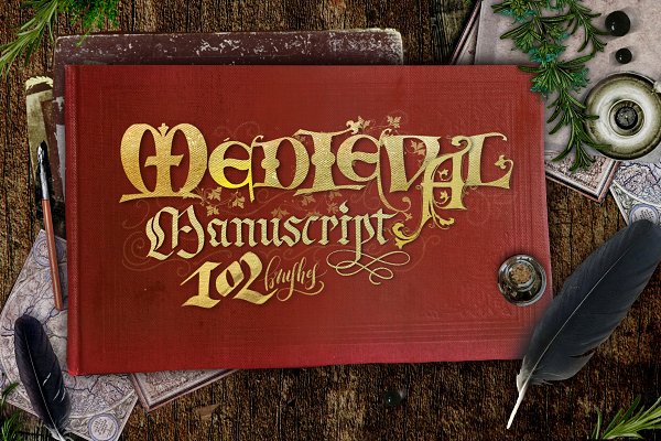 Download Medieval Manuscript Creator Kit