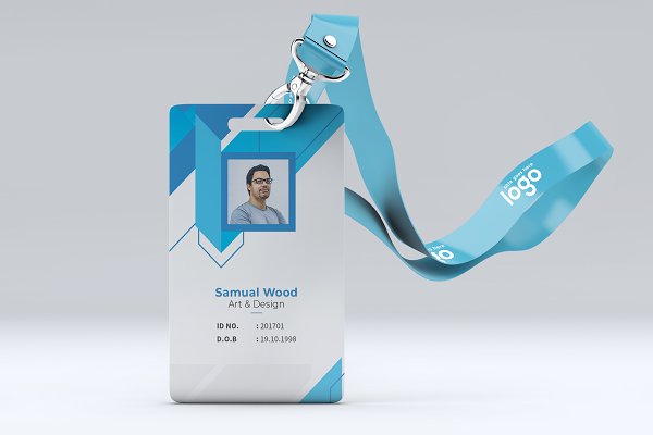Download Minimal ID Card Design