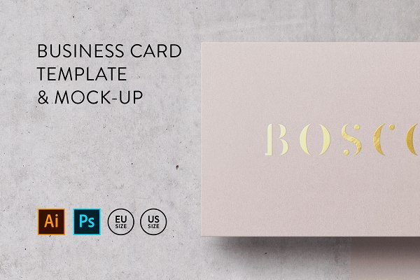 Download Business card Template & Mock-up