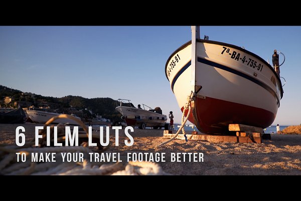 Download 6 Film LUTs for travel video