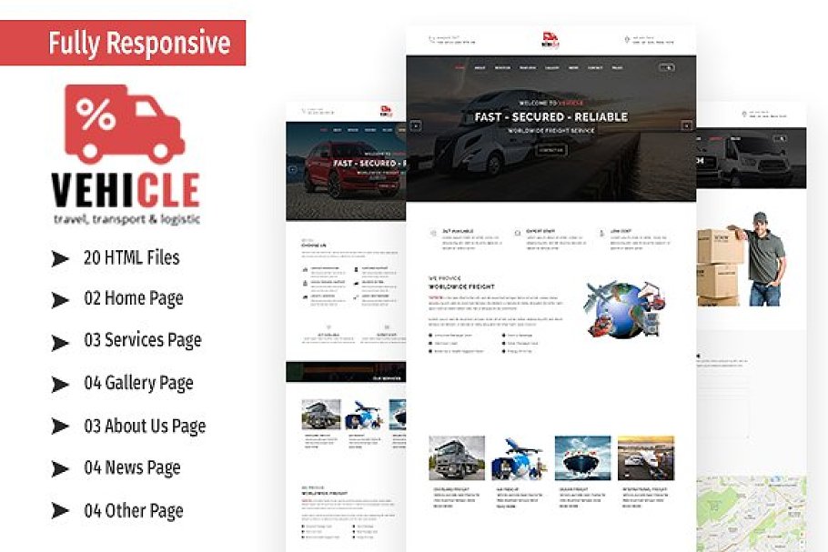 Download Vehicle - Bootstrap Template