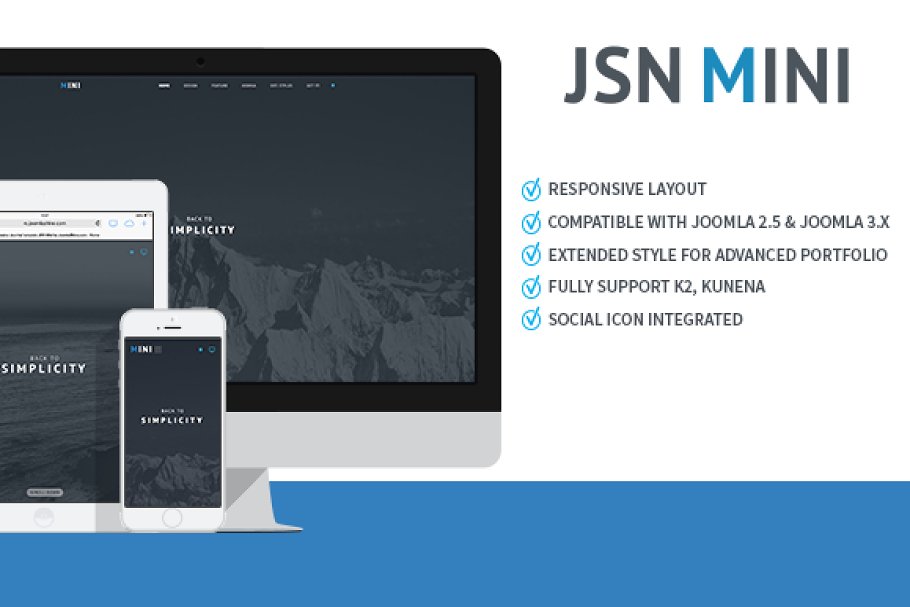 Download JSN Mini-Joomla Portpolio Template