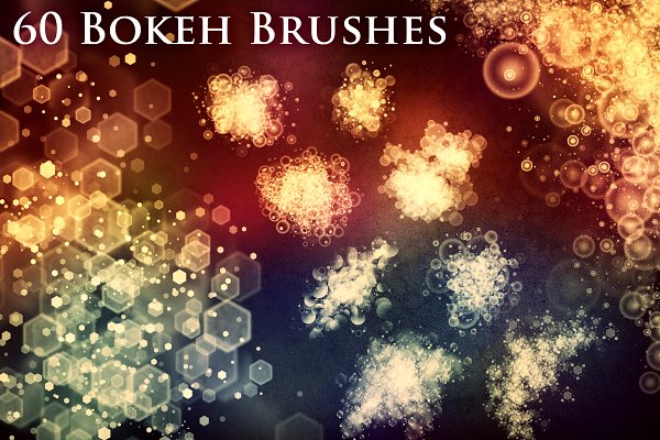 Download 60 Bokeh Brushes & PNGs