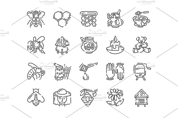 Download 20 APIARY icons