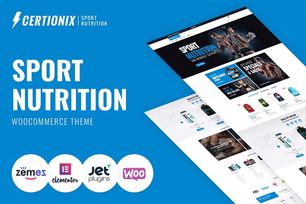 Download Certionix - Sport Nutrition Theme