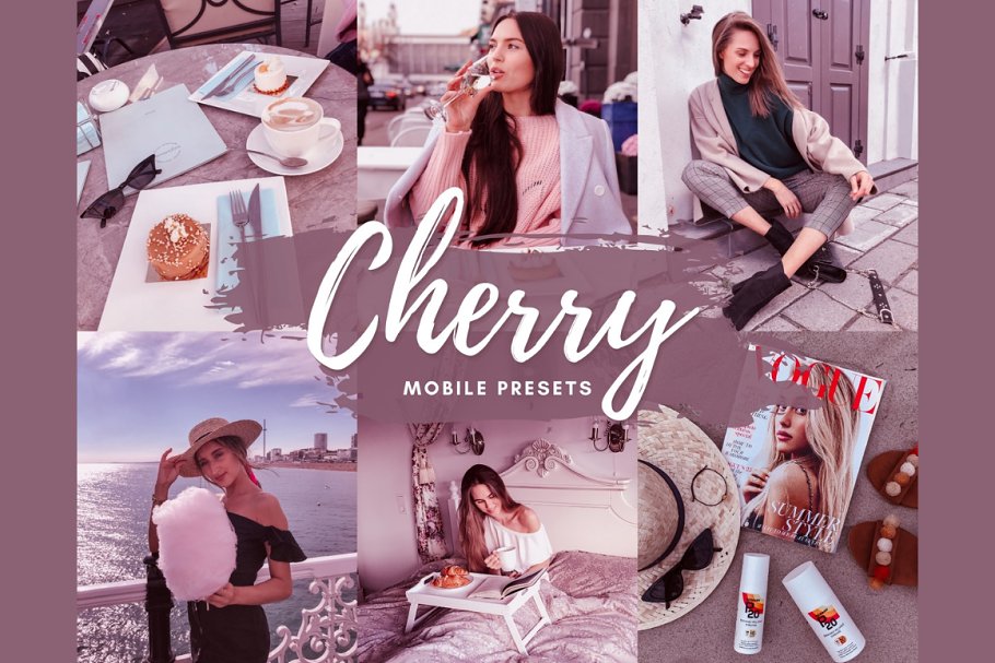 Download CHERRY PINK Mobile Lightroom Preset