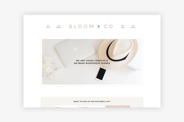 Download Bloom - Theme for Lifestyle Bloggers