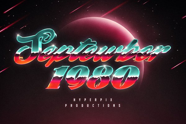 Download 80s Text and Logo Effects Vol.5