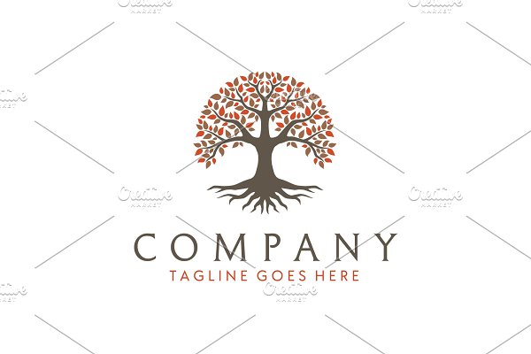 Download Root Leaf Family tree of life logo