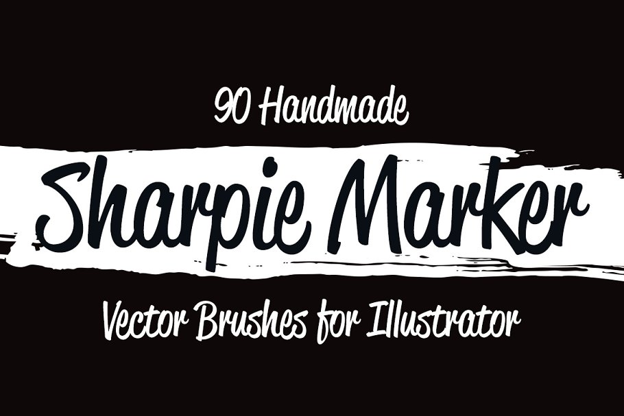 Download 90 Sharpie Marker Vector Brushes