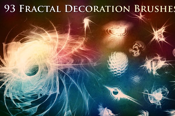 Download 93 Fractal Decoration Brushes