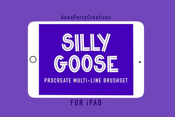 Download Silly Goose Procreate Brush Set