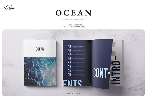 Download OCEAN Lookbook & Magazine Template