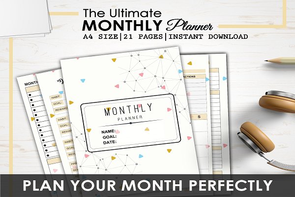 Download Monthly / Weekly Planner