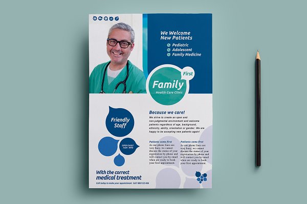 Download Healthcare Clinic Flyer Template 2