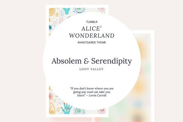 Download Absolem & Serendipity tumblr theme
