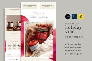 Download Holiday Vibes Email Template