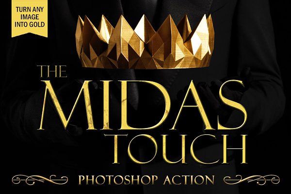 Download The Midas Touch Photoshop Action