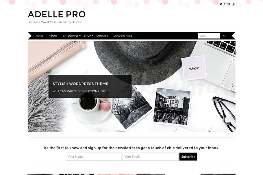 Download Adelle Pro - Blog & eCommerce Theme