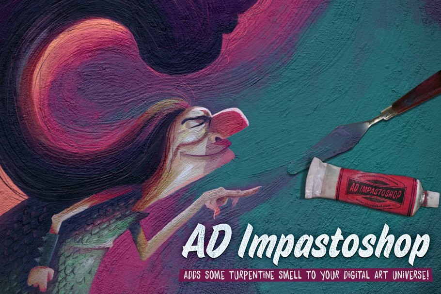 Download AD Impastoshop - Thick Paint Machine