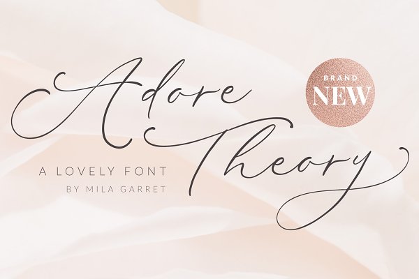 Download Adore Theory Modern Wedding Font