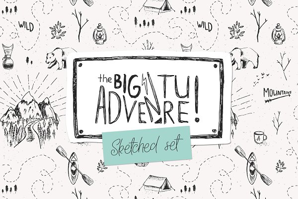 Download Big Adventure | Sketched Set