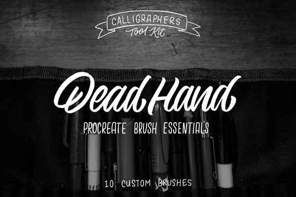 Download Dead Hand Procreate Brush Essentials