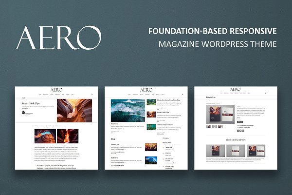 Download Aero - Magazine WordPress Theme