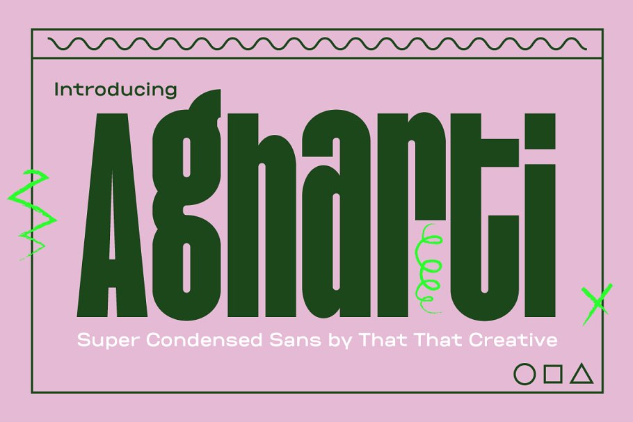 Download Agharti - Bold Display Font