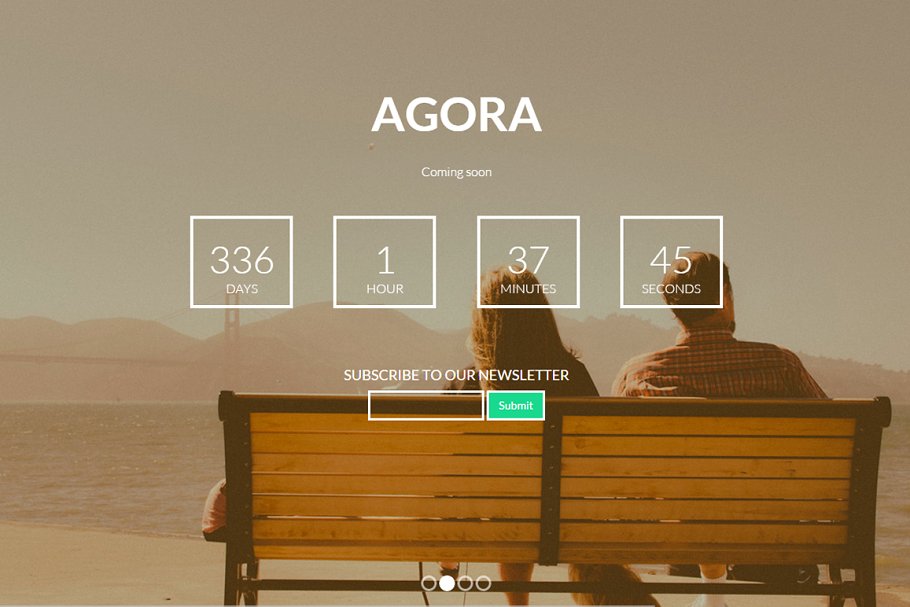 Download Agora - Coming Soon Template
