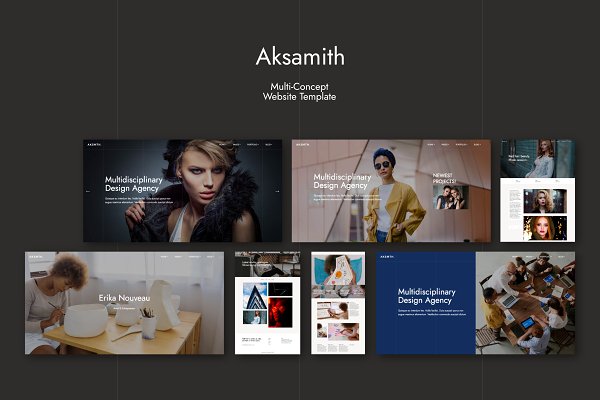 Download Aksamith - Multi-Concept Template