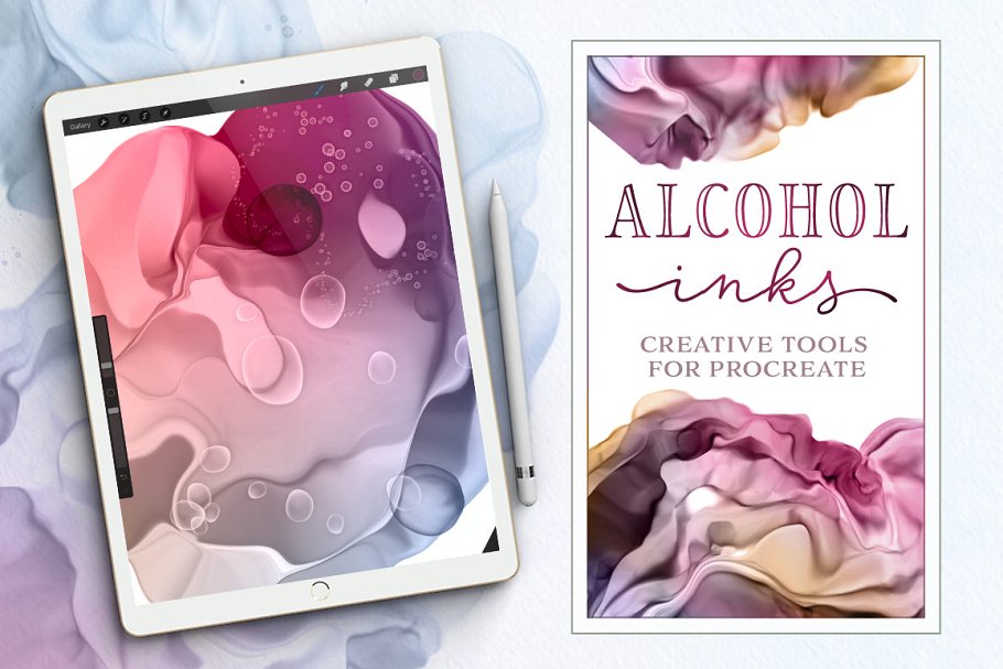Download Dynamic Alcohol Inks for Procreate