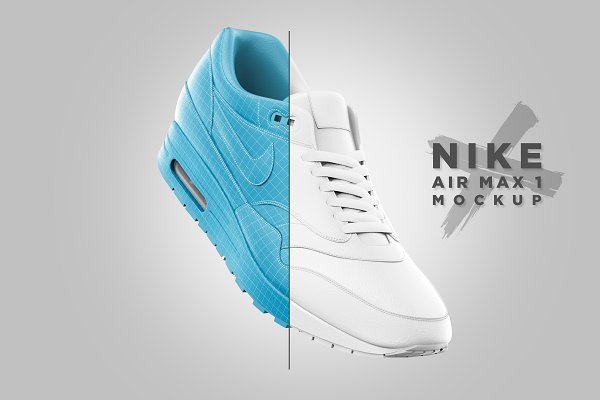 Download Nike Air Max 1 - Mockup