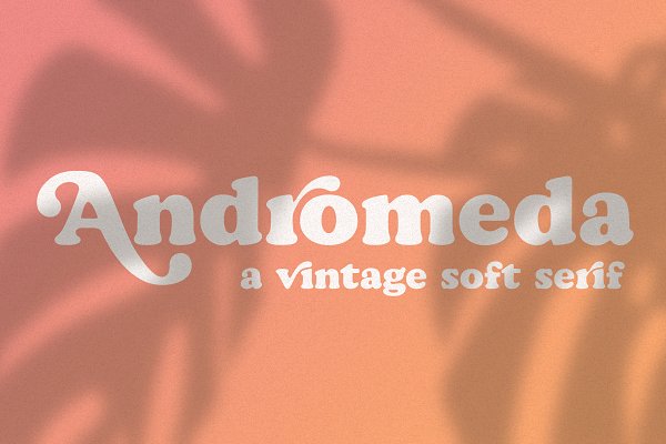 Download Andromeda // A Vintage Soft Serif