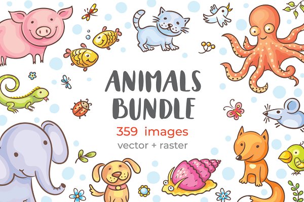 Download Cute Animals Bundle