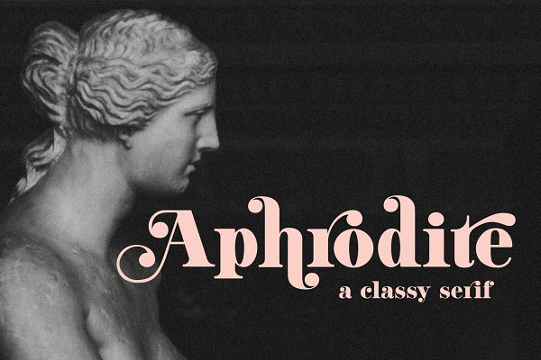 Download Aphrodite // A Classy & Modern Serif