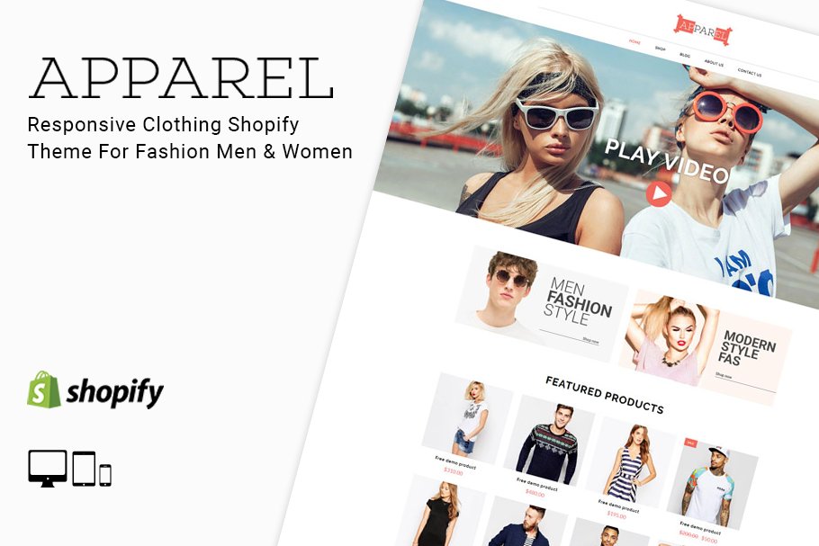 Download Apparel Clothing Shopify Theme
