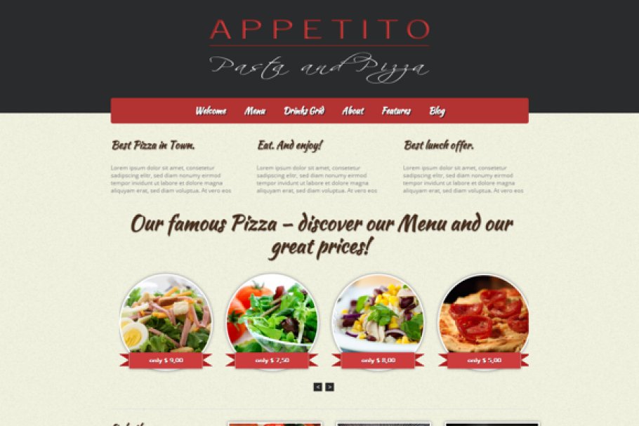 Download Appetito - WP Restaurant Theme