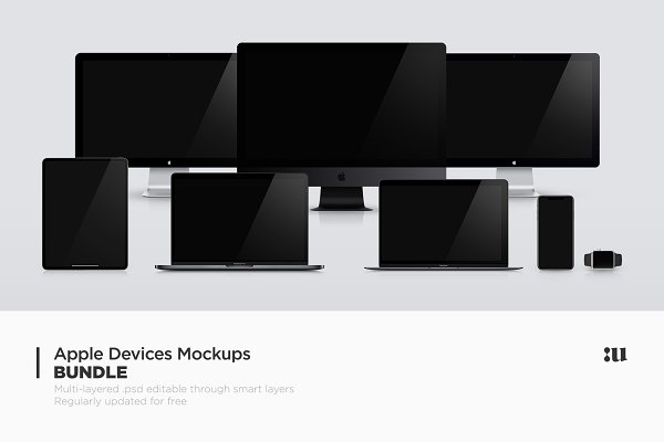 Download Apple Devices Mockups Bundle