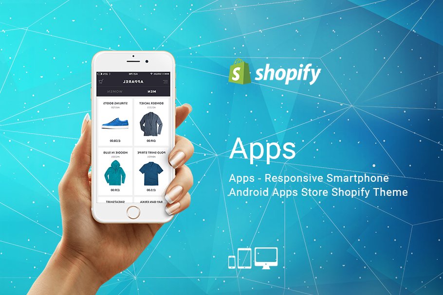 Download Apps Store Responsive Shopify Theme