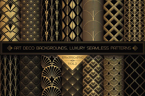 Download Art Deco Patterns Vol.2