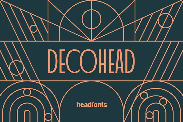 Download Decohead Art Deco Font