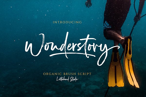 Download Wonderstory - Brush Script